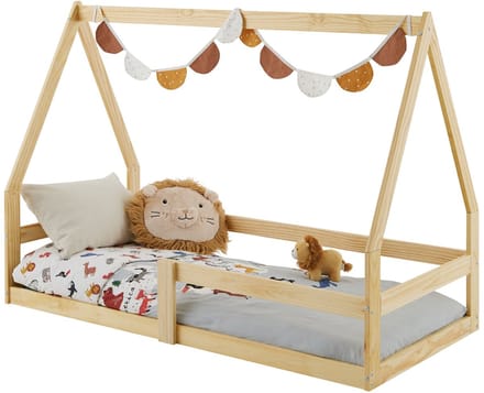 Huisbed LUSIA 80 x 160 cm – Naturel