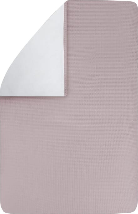 BINK Bedding Dekbedovertrek Wafel (Pique) Oudroze 80 x 60 (zonder sloop)