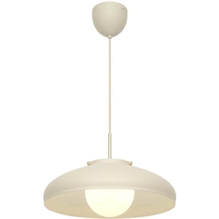 DFTP by Nordlux Hanglamp Latif, beige, Ø 40 cm, messing