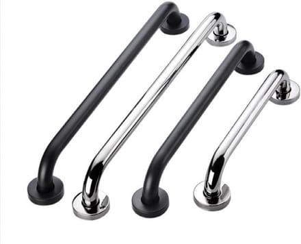 Veiligheidsbeugel Badkamer - Wandbeugel Douche - Extra Steun - Zonder Boren - 40 cm - Chroom