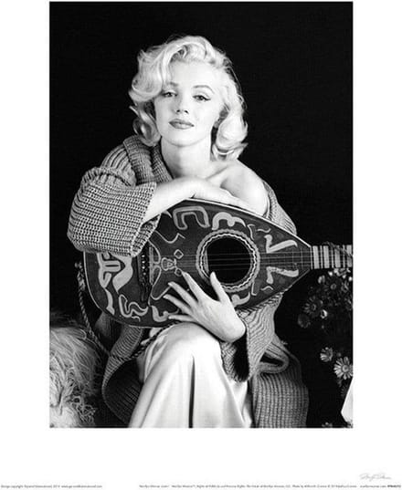 Pyramid Poster - Marilyn Monroe Lute - 80 X 60 Cm - Multicolor