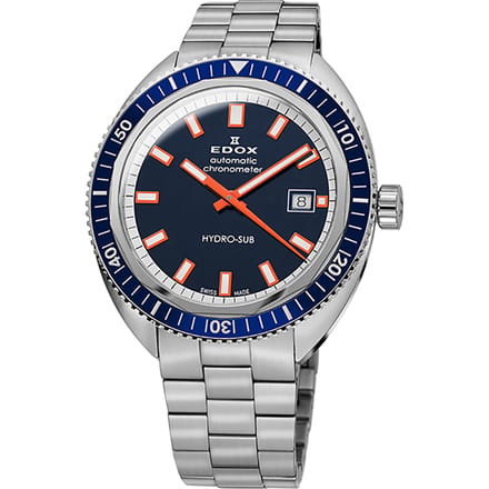 Edox Hydro-Sub 80128-3BUM-BUIO Hydro -Sub - 500 pieces Limited Edition Horloge