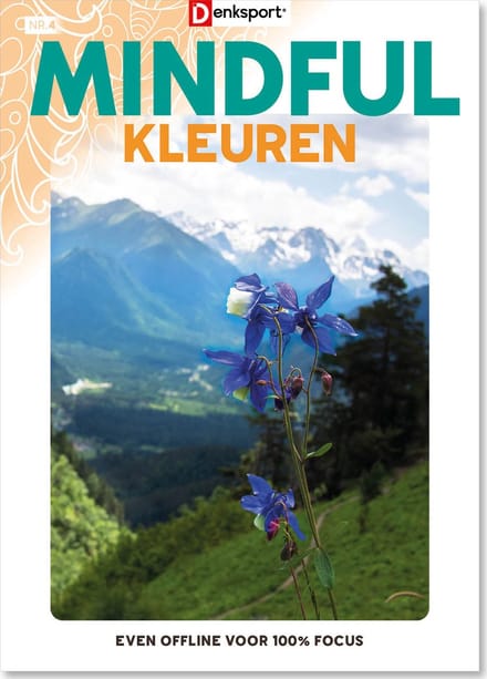 Denksport Puzzelboek Mindful kleuren, editie 4