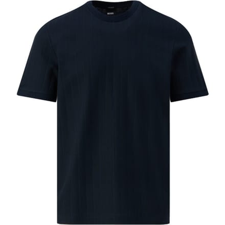 T-shirt BOSS Black H-Thompson navy ronde hals