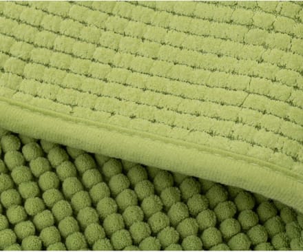 Badmat, superzacht, 100% microvezel, 60 x 100 cm - appelgroen