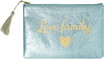 Yehwang - Make-up tas metallic love family