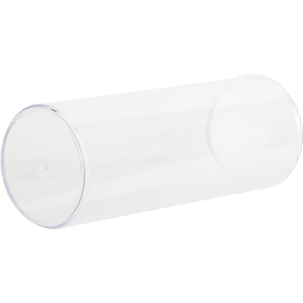 Maatcilinder Transparante Vloeistofcontainer Laboratoriummeting Onderwijsinstrument white