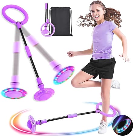 Draaiwiel met Licht - Knipperend Springwiel voor Kinderen