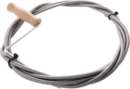 Pijpreiniger - Afvoer Ontstopper - Verstopte Afvoeren - Flexibele Spiraal - 11 x 5000 mm