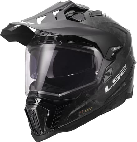 LS2 MX701 Explorer Carbon Forged Endurohelm -
