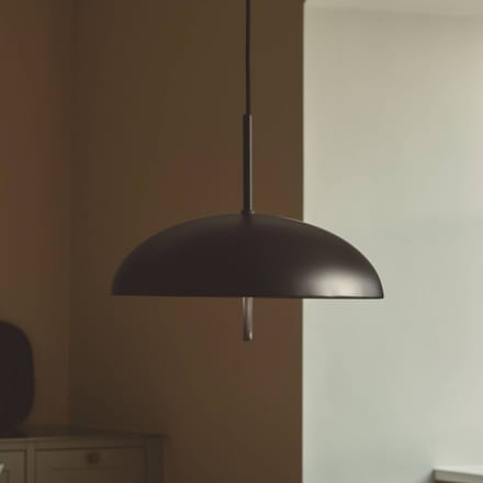 DFTP by Nordlux Hanglamp Versale, zwart, Ø 35 cm, metaal, 2 x E27