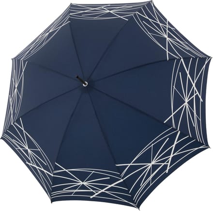 Doppler Manufaktur Elegance Stok paraplu 91 cm - 107cm Diameter - streifen