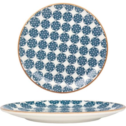 Bonna Dinerbord - Lotus - Porselein - 25 cm - set van 6