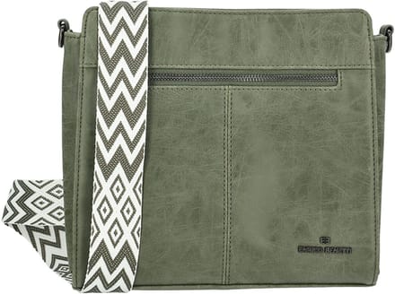 Enrico Benetti Stacey Schoudertas - Crossbodytas - Olijfgroen