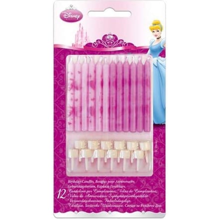 PROCOS - Verjaardagskaarsjes van Disney Prinsessen - Decoratie > Kaarsjes