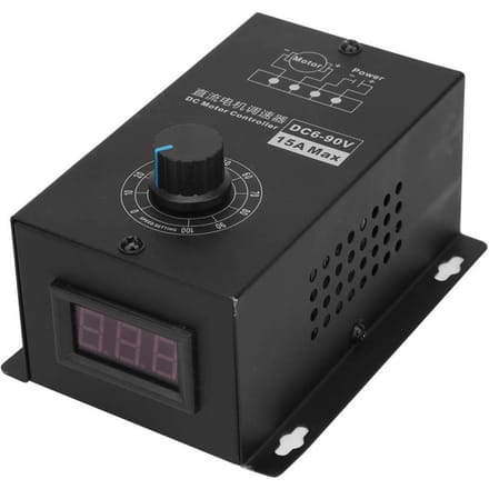 DC 6V 90V 15A Borstelmotor Regelaar Snelheidsregeling Elektrische Controller
