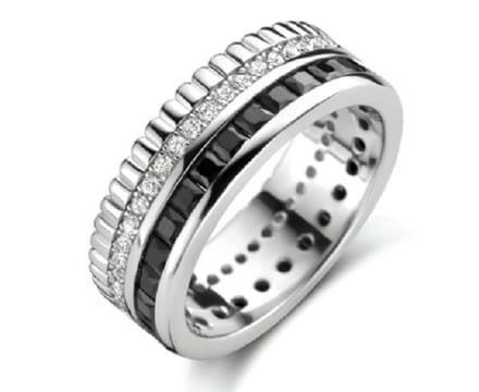 Schitterende Zilveren Ring met Zirkonia 19,00 mm.