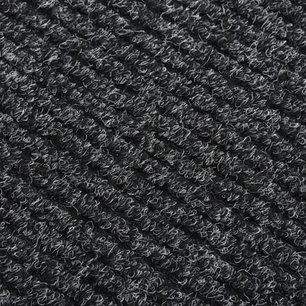 vidaXL - Droogloopmat - 100x200 - cm - antracietkleurig