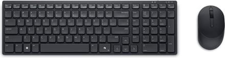 DELL Pro compact stil toetsenbord en stille muis - KM555 - VS internationaal (QWERTY)