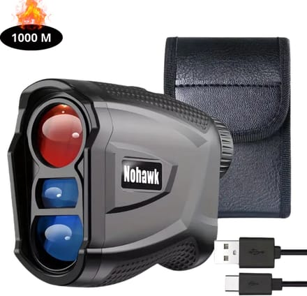 Nivard Afstandsmeter - Laser - Afstandmeter - Rangefinder - Digitaal - Golf - 1000Y - Zwart