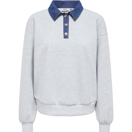 ONLY - ONLSCARLET L/S POLO MIX SWEAT UB PR SWT Dames Top