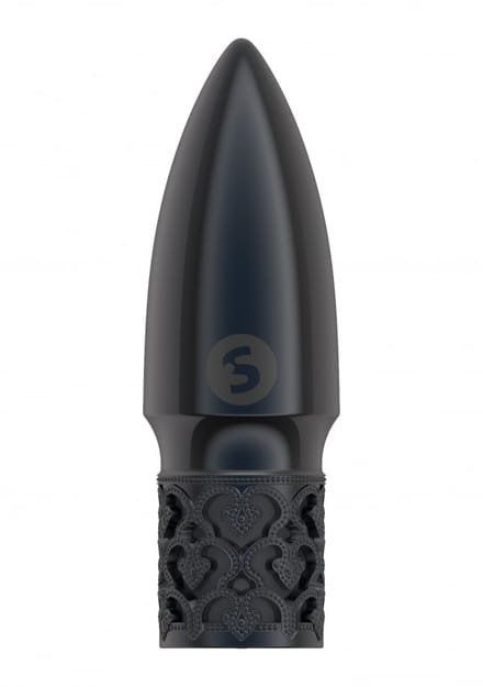 Royal Gems - Glitter Clitoris Vibrator - Zwart