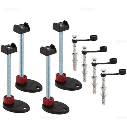 TECEdrainline mounting feet soundproof 660004