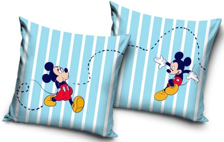 Mickey Mouse sierkussen stripes 40 x 40 cm
