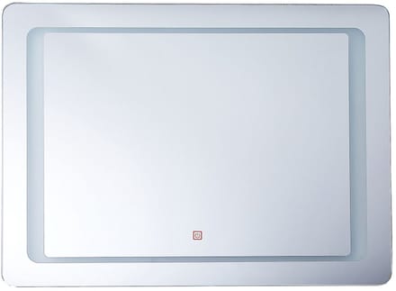 WASSY - LED-spiegel - Zilver - Glas