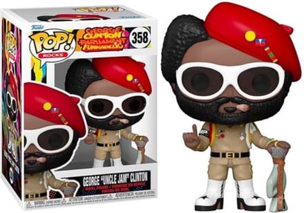 Funko Pop! Rocks: George “Uncle Jam” Clinton Parliament Funkadelic