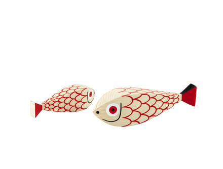 Vitra - Wooden Dolls Mother Fish and Child - meerkleurig