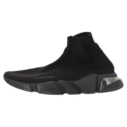 Balenciaga Speed Sneakers in Zwarte Polyester