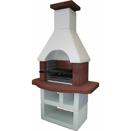 Barbecue beton houtskool bbq nr. 6 (215x120x65cm/460kg)