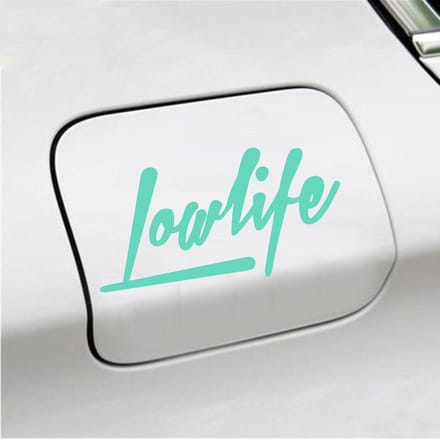 Bumpersticker - Lowlife - 7,5 X 14,8 - Mint