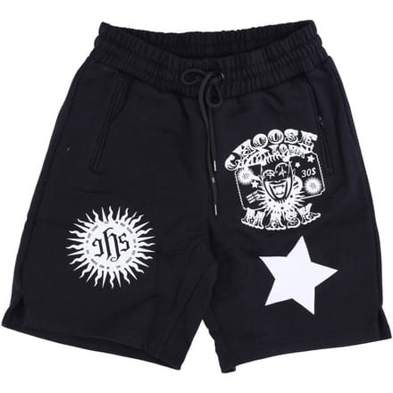 Korte trainingsbroek voor heren Choose Your Mask Short Zwart