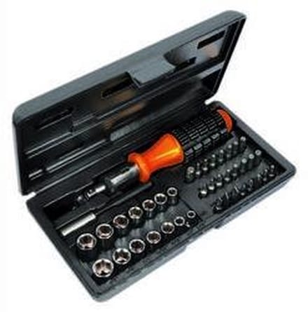 AVIT Werkplaats Ratelschroevendraaier 1/4 (6.3 mm) 57 mm