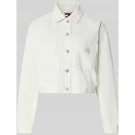 regular fit jeansjack van puur katoen