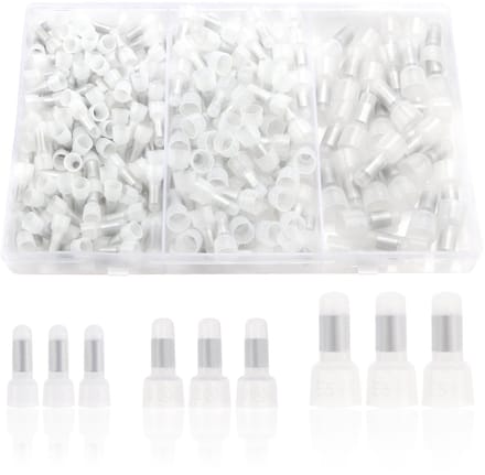 250 Stuks Gesloten Uiteinde Connectoren Aansluitset voor Krimpdop - Nylon 3 Modellen