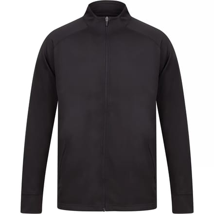 Unisex Tracksuit-top met ritssluiting Black - S