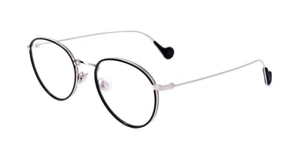 Moncler ML5110 Shiny palladium 51/20/145 UNISEX Brilmonturen