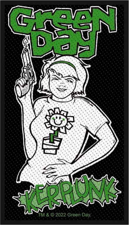 Green Day - Kerplunk Patch - Multicolours