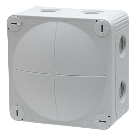Wiska CombI Opbouw wand-/plafonddoos - 10105969 [2 stuks]