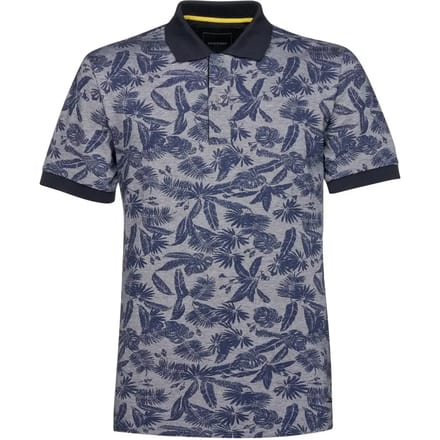 Geox Oxford Korte Mouw Poloshirt Blauw L Man