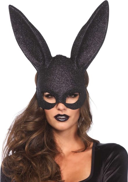 Vrouwen konijnengestalte gezichtsmasker Leg Avenue