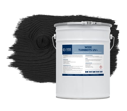 Wixx Tuinbeits UV+ - 5L - Zwart