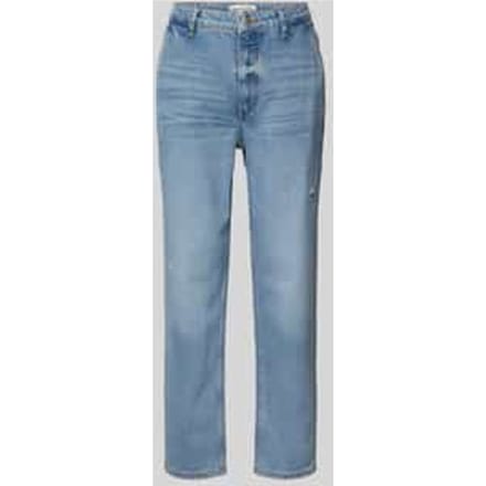 Cropped boyfriend jeans van katoenmix, model 'IVA'