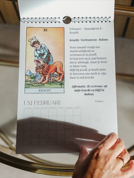 I XI Tarot en Numerologie Jaarkalender