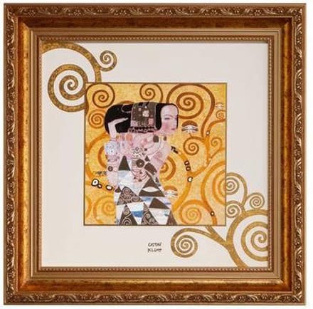 Goebel® - Muurschildering Gustav Klimt - "De verwachting"