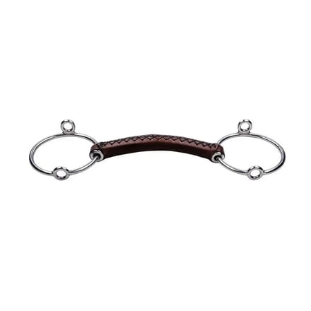 Trust leather-loose ring gag-straight-20mm   Watertrens Leder