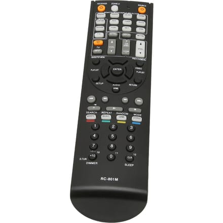 RC 801M Afstandsbediening AV Receiver Afstandsbediening voor HT RC360 HT S7400 HT R690 HT S8400 TX NR509 TX NR509S TX NR509B HTRC 360 gray